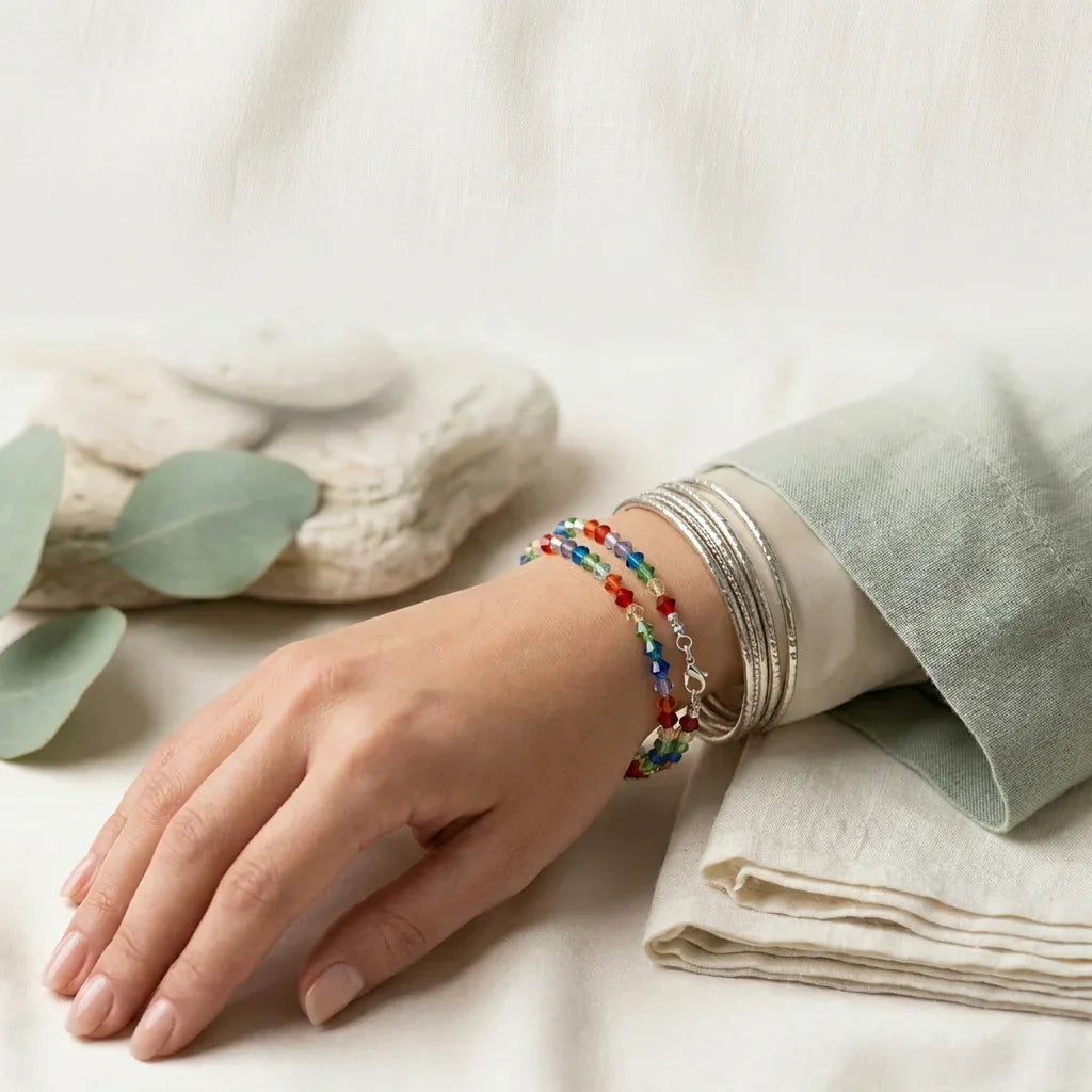 Rainbow Prism Crystal Jewelry - Strung Together