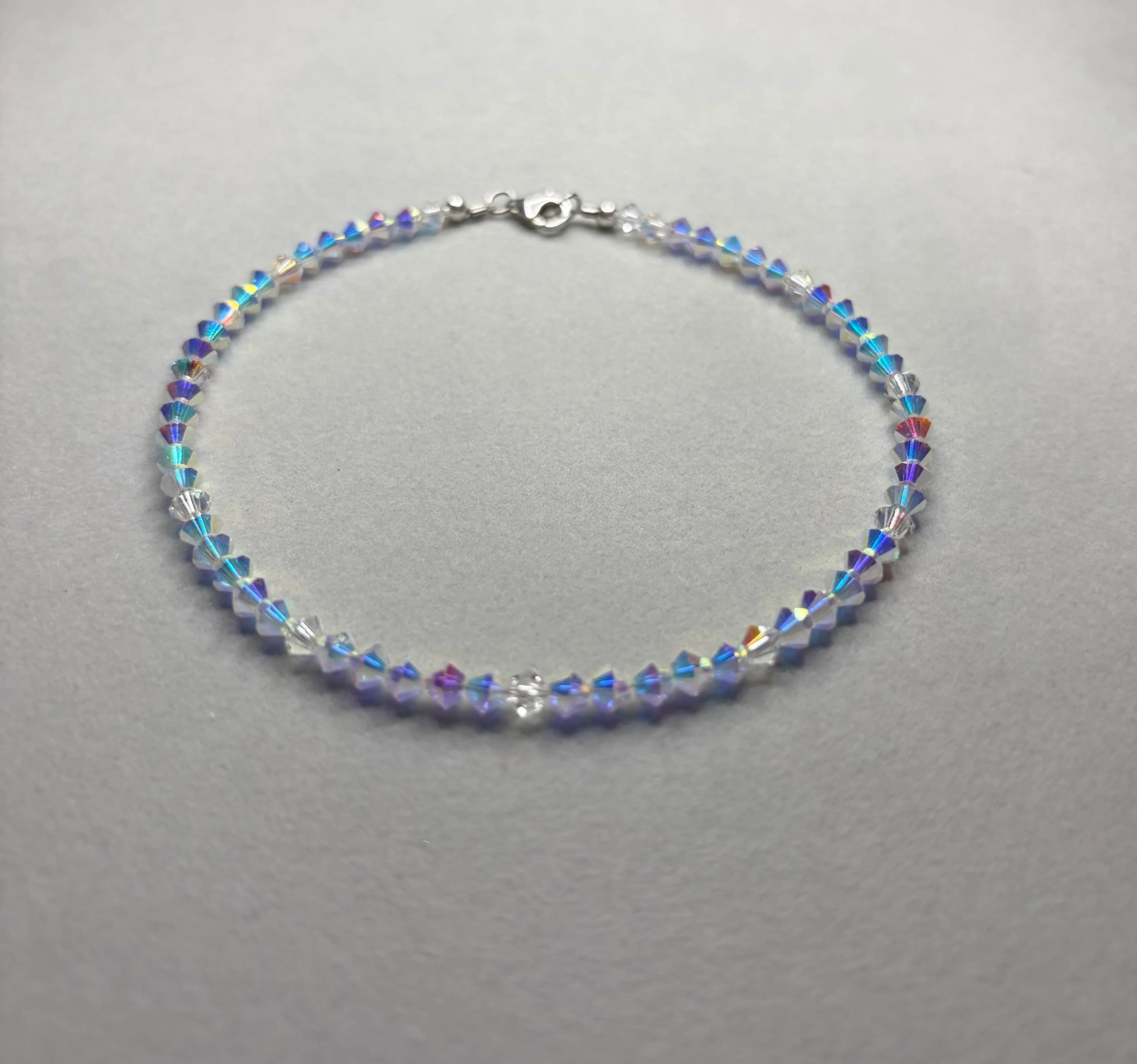 Clear Crystal Prism Beaded Jewelry - Strung Together