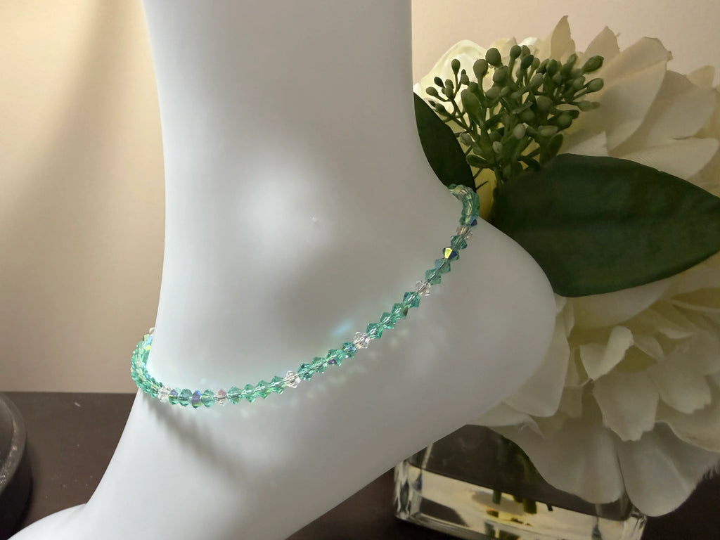 Seafoam Crystal Jewelry - Strung Together