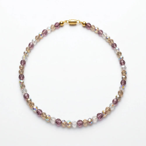 Champagne, Amethyst & Crystal Sparkle Jewelry - Strung Together