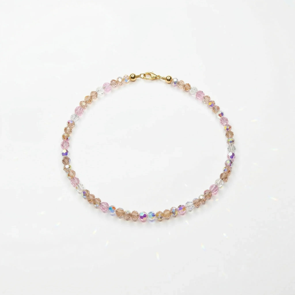 Champagne, Rose & Crystal Sparkle Jewelry - Strung Together
