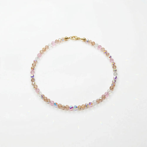 Champagne, Rose & Crystal Sparkle Jewelry - Strung Together