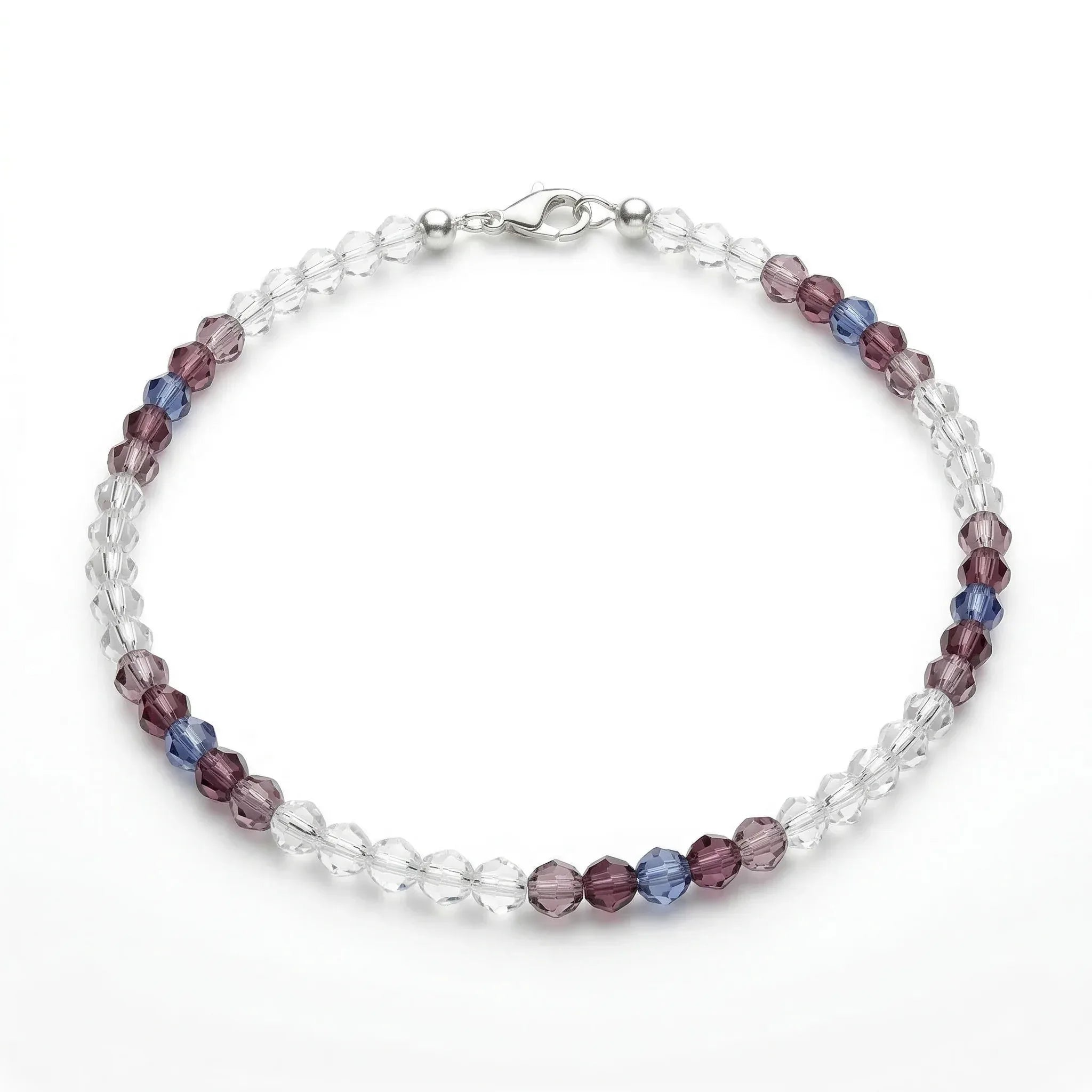 Amethyst Ombre Crystal Jewelry - Strung Together