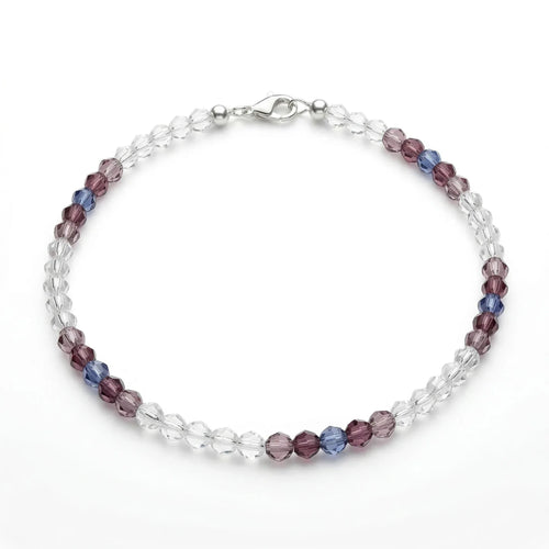 Amethyst Ombre Crystal Jewelry - Strung Together