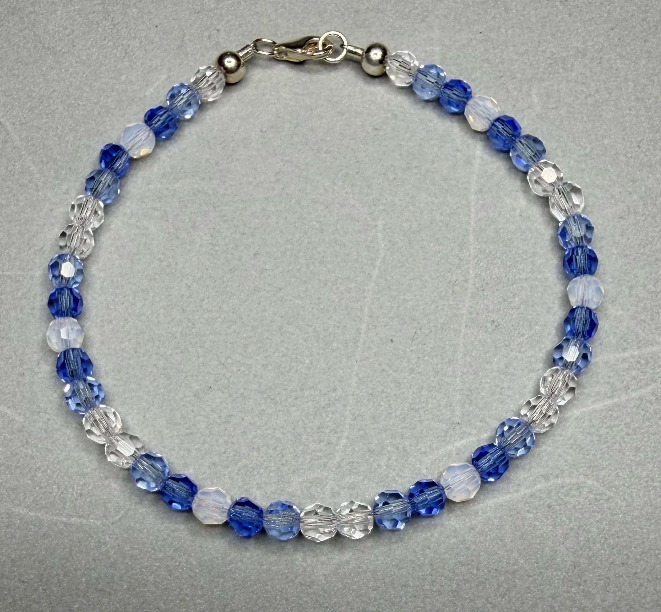 Sapphire Ombre Crystal Jewelry - Strung Together