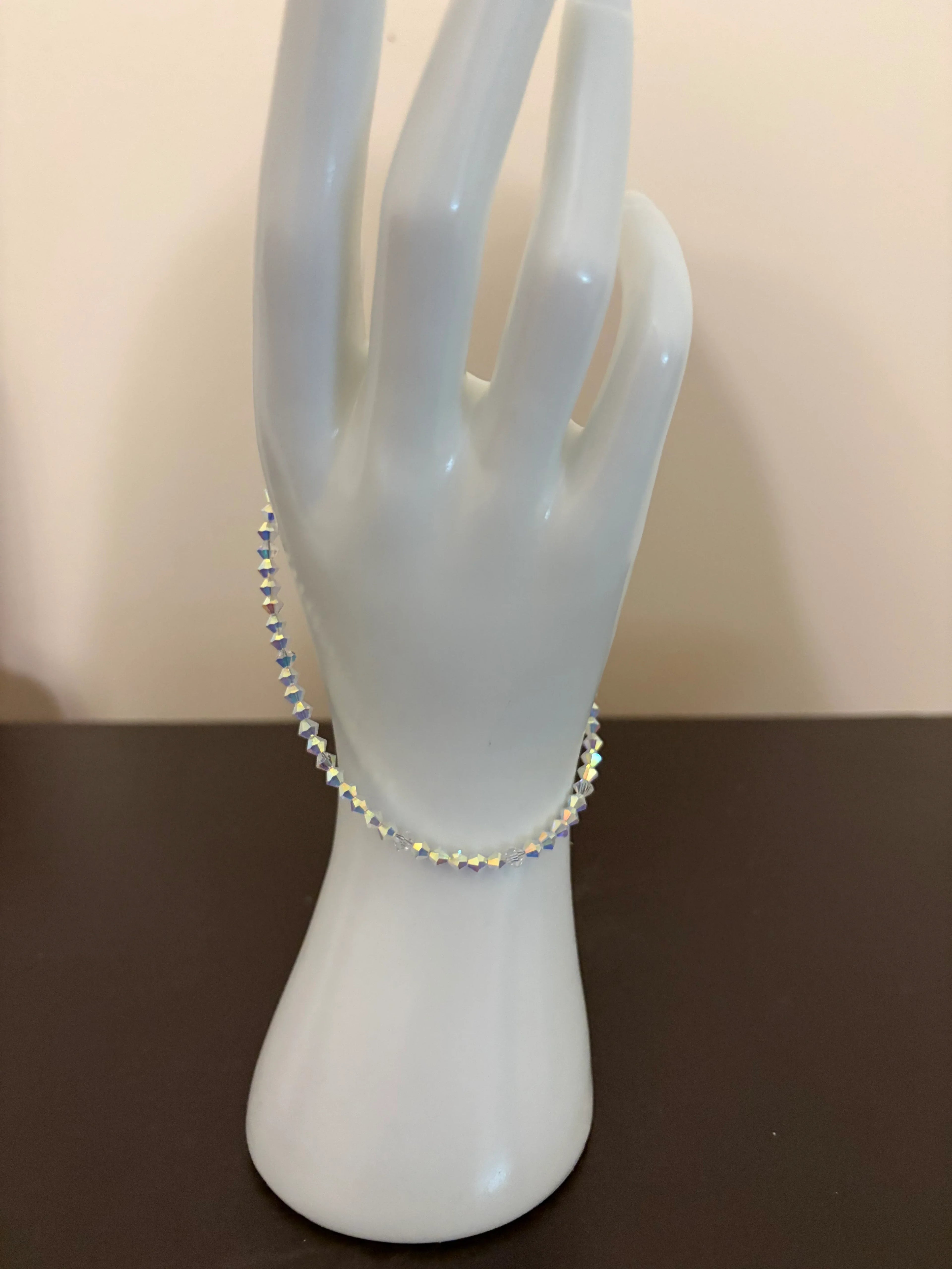 Clear Crystal Prism Beaded Jewelry - Strung Together