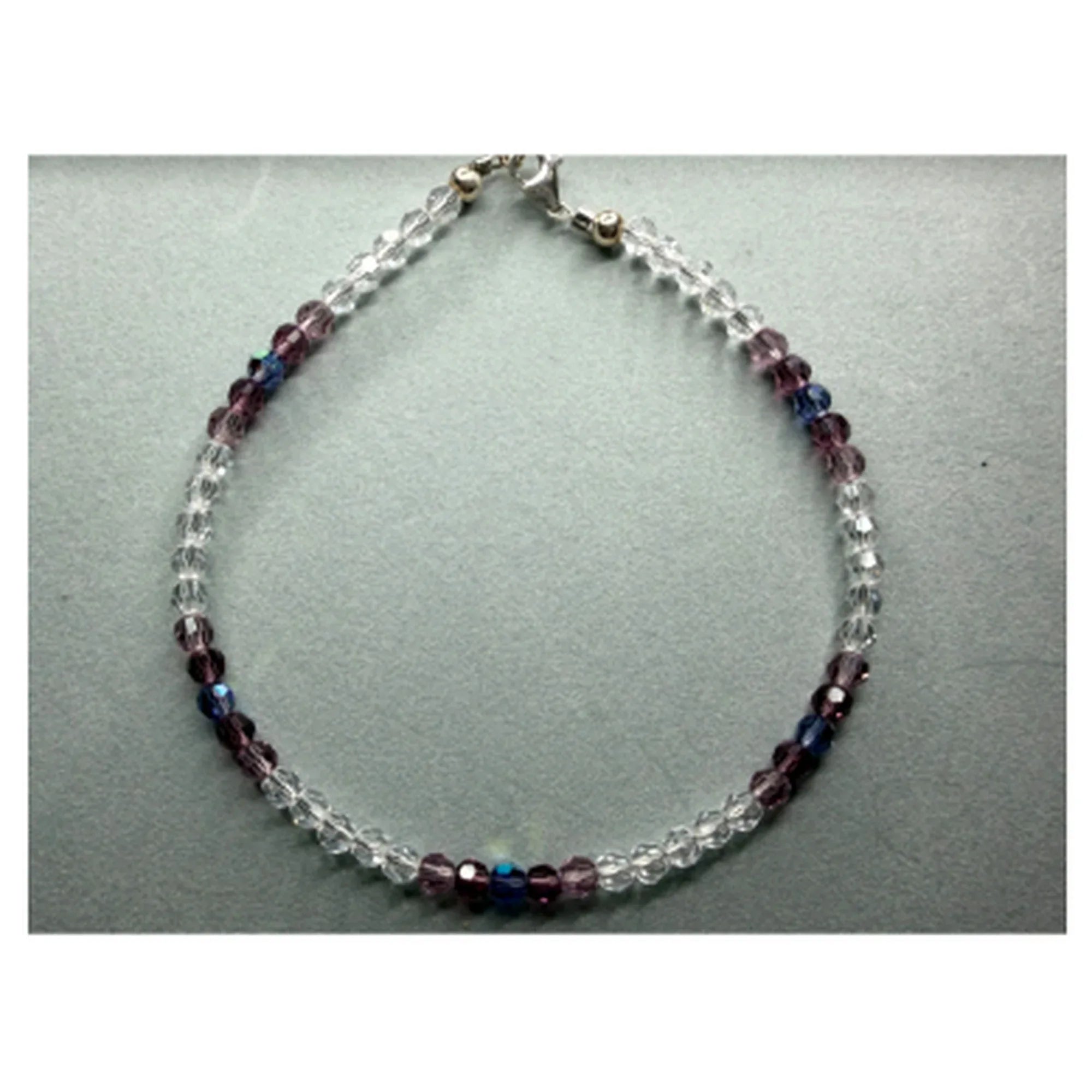 Amethyst Ombre Crystal Jewelry - Strung Together