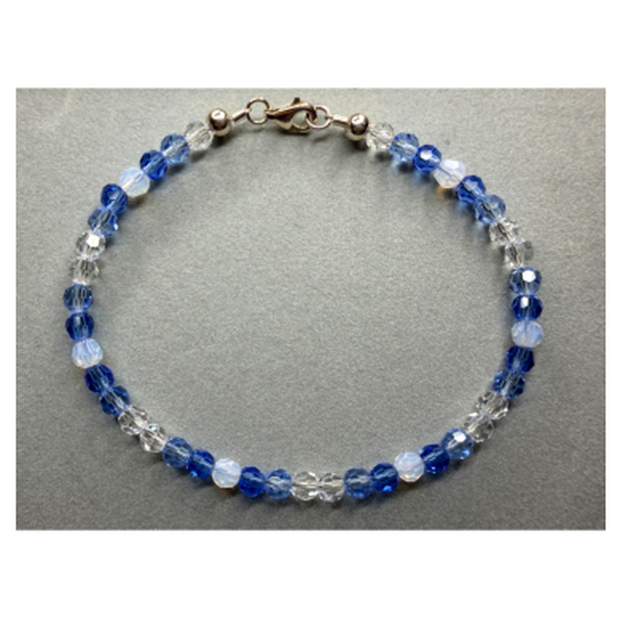 Sapphire Ombre Crystal Jewelry