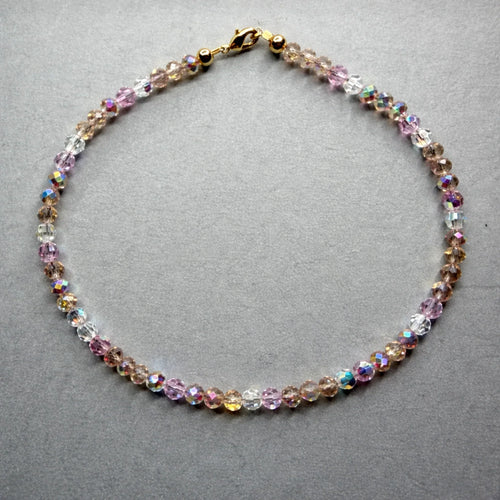 Champagne, Rose & Crystal Sparkle Jewelry - Strung Together