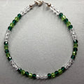 Emerald Ombre Crystal Jewelry