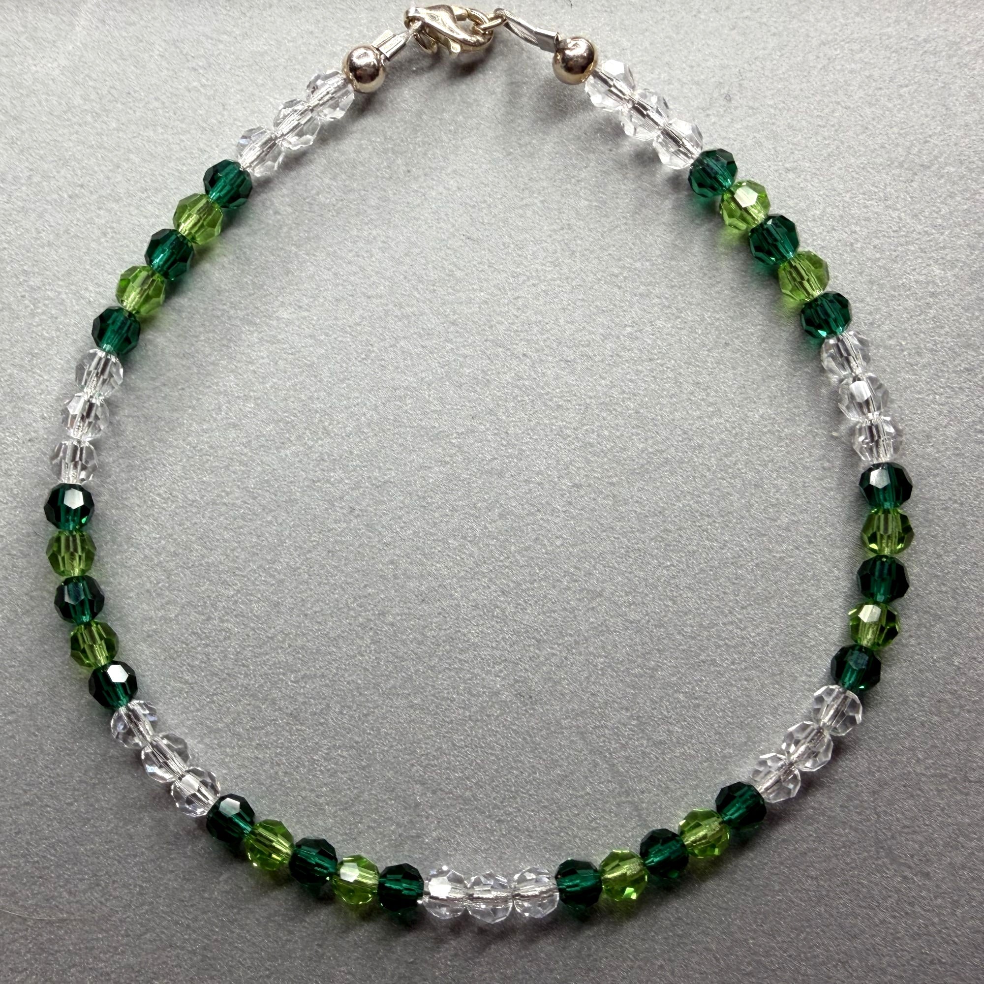 Emerald Ombre Crystal Jewelry