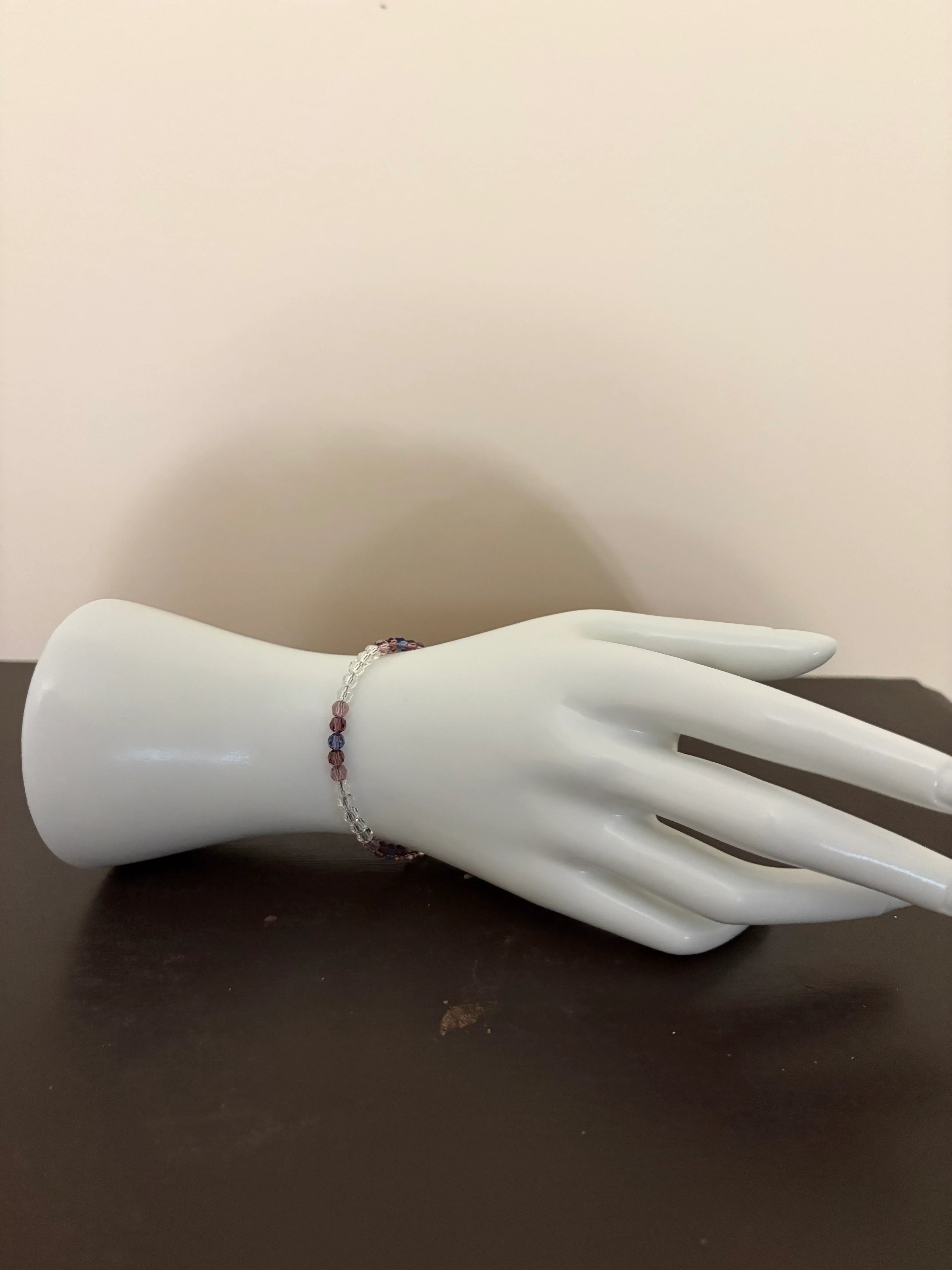 Amethyst Ombre Crystal Jewelry - Strung Together