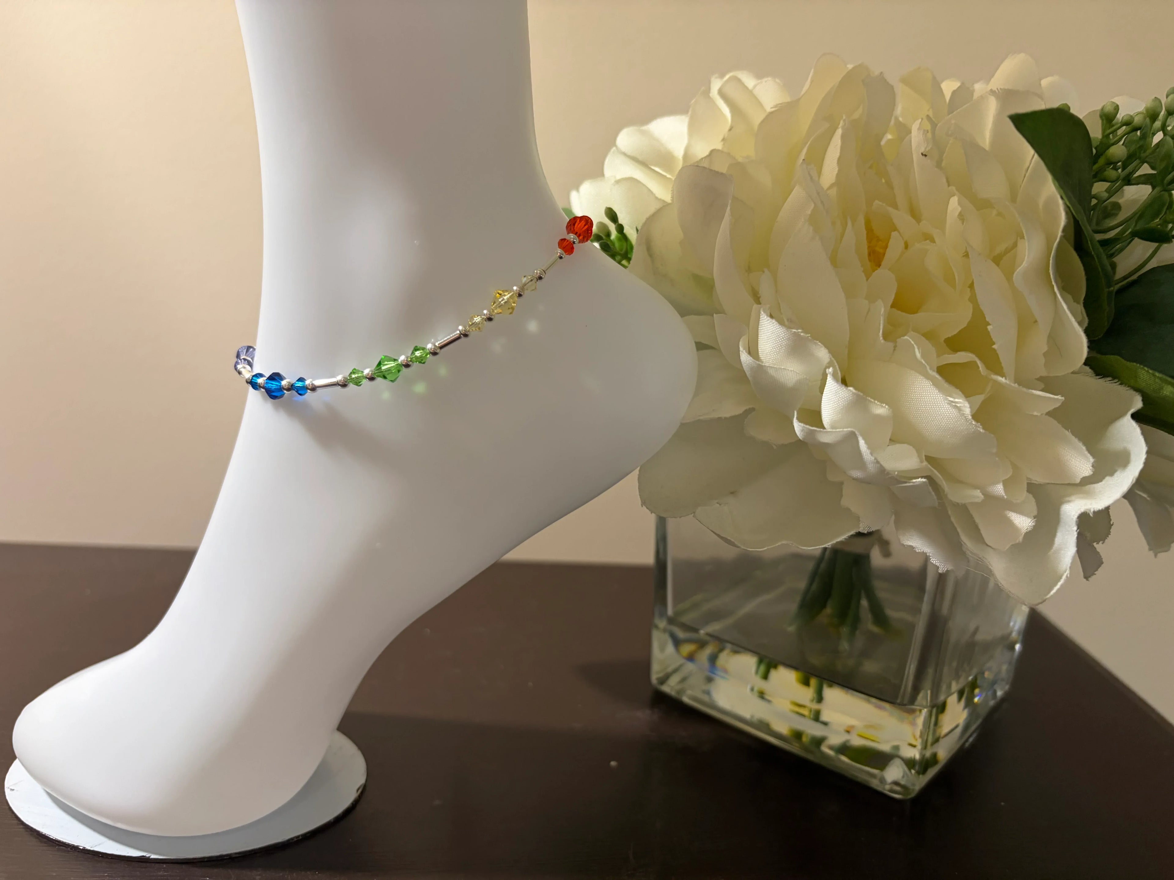 Rainbow with Silver Accents Jewelry - Strung Together