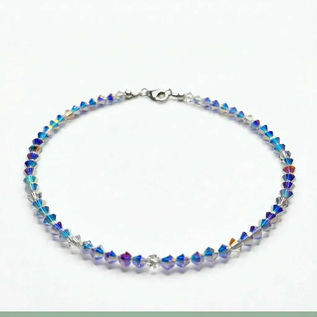 Clear Crystal Prism Beaded Jewelry - Strung Together
